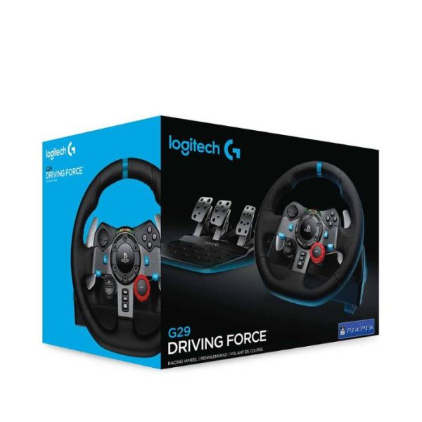 Logitech G29 Driving Force Racing Wheel (PS5, PS4, PS3, PC)