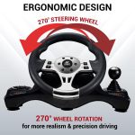 Ant Esports GW190 Racing Wheel and Pedal Set