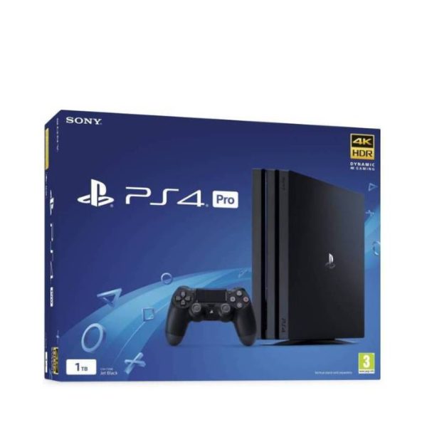 SONY PlayStation 4 (PS4) Pro 1 TB - Black