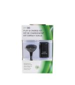 Xbox 360 Play & Charge Kit Rechargeable Battery Pack for Xbox 360 Wireless Controller