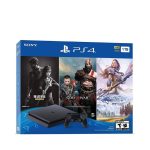 Sony PlayStation 4 (PS4) 1TB Slim Console with Three Games