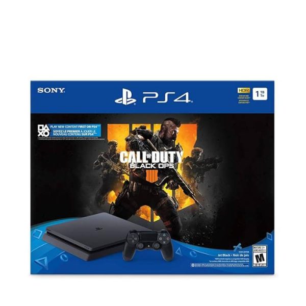 Sony PlayStation 4 (PS4) 1TB Slim Console - Call of Duty: Black Ops 4