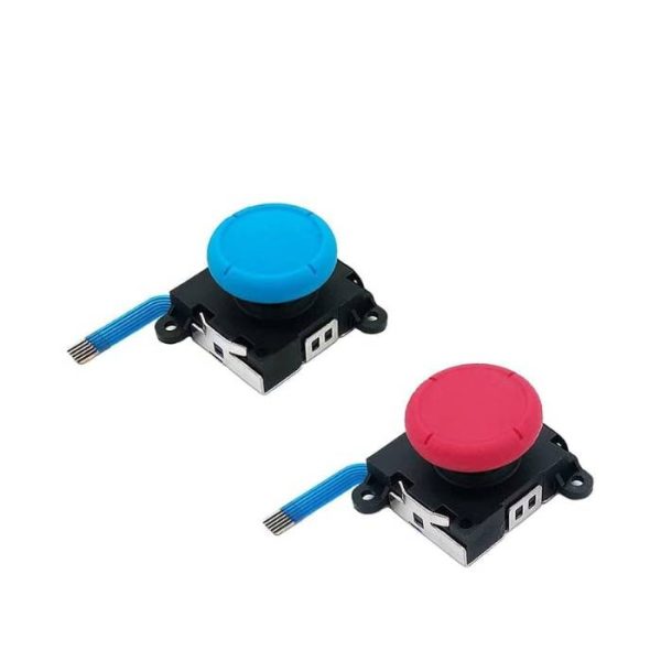 Nintendo Switch Joy-Con Analog Stick Repair Kit – PSX STORE 3D Joystick (2 Pack, Blue and Red)